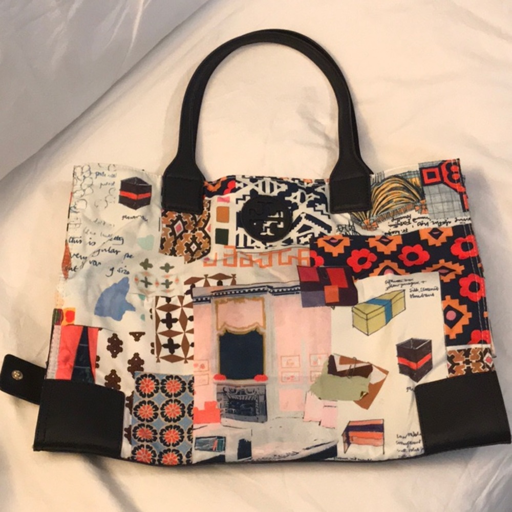 Tory Burch printed tote - Picture 2 of 3
